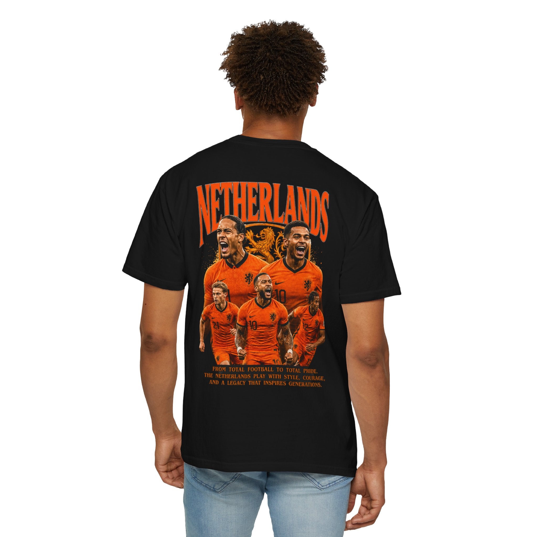 Netherlands World Cup T-Shirt - Back Design