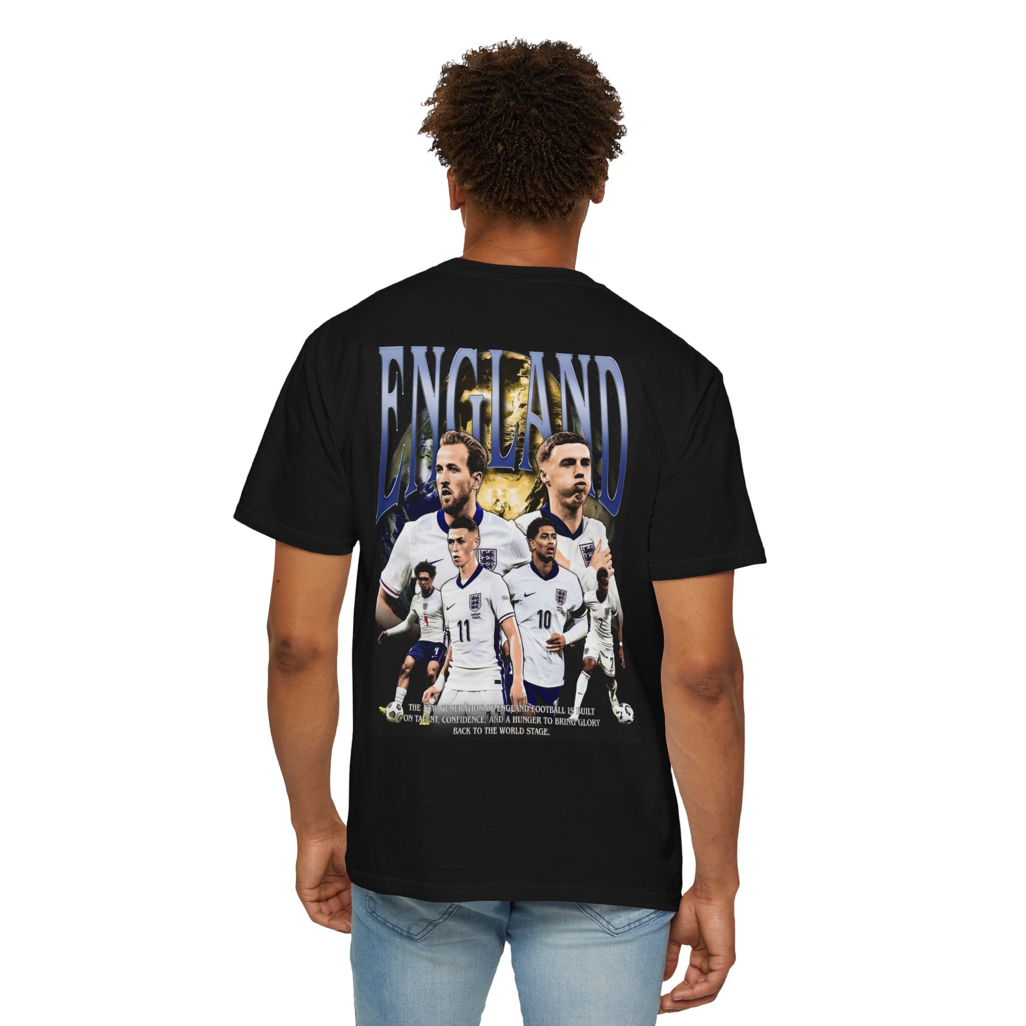 England World Cup T-Shirt - Back Design