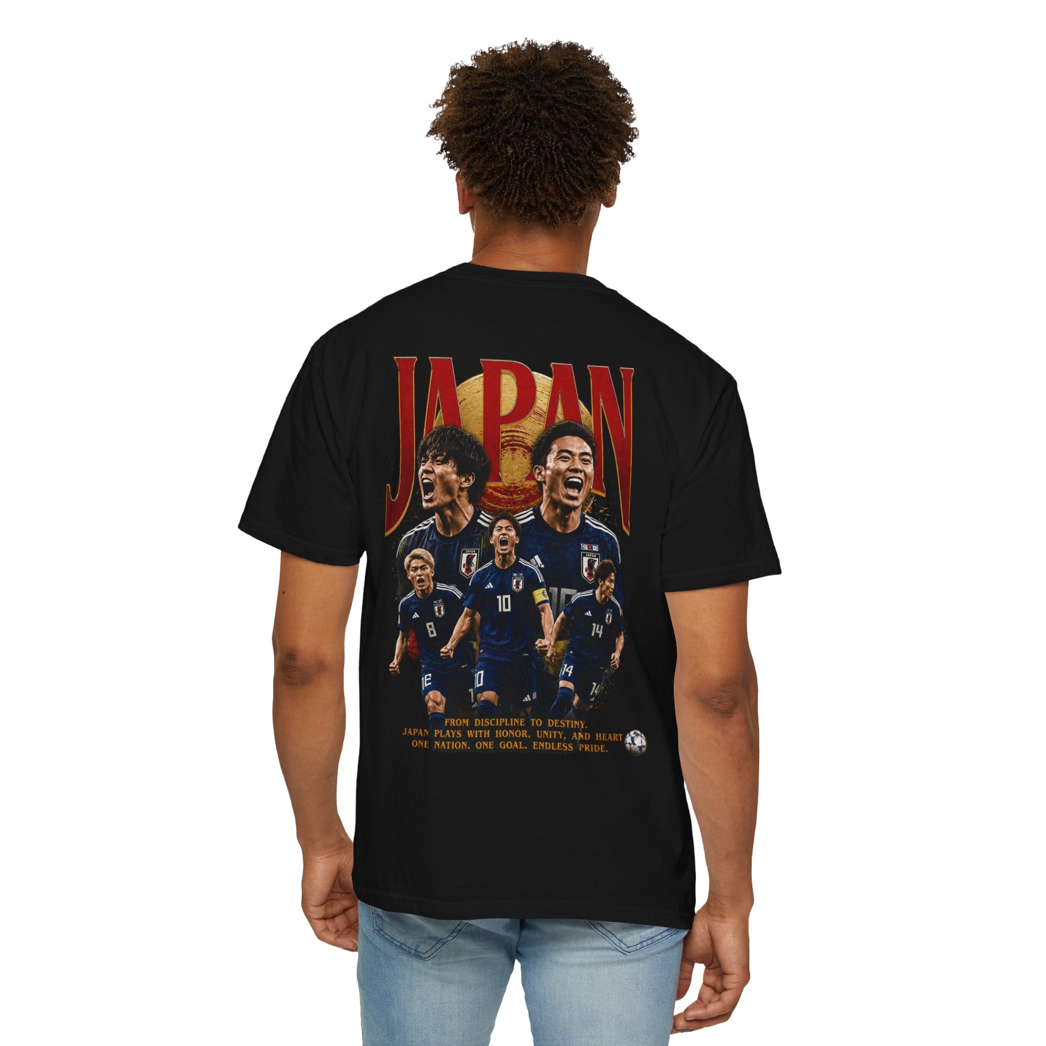 Japan World Cup T-Shirt - Back Design