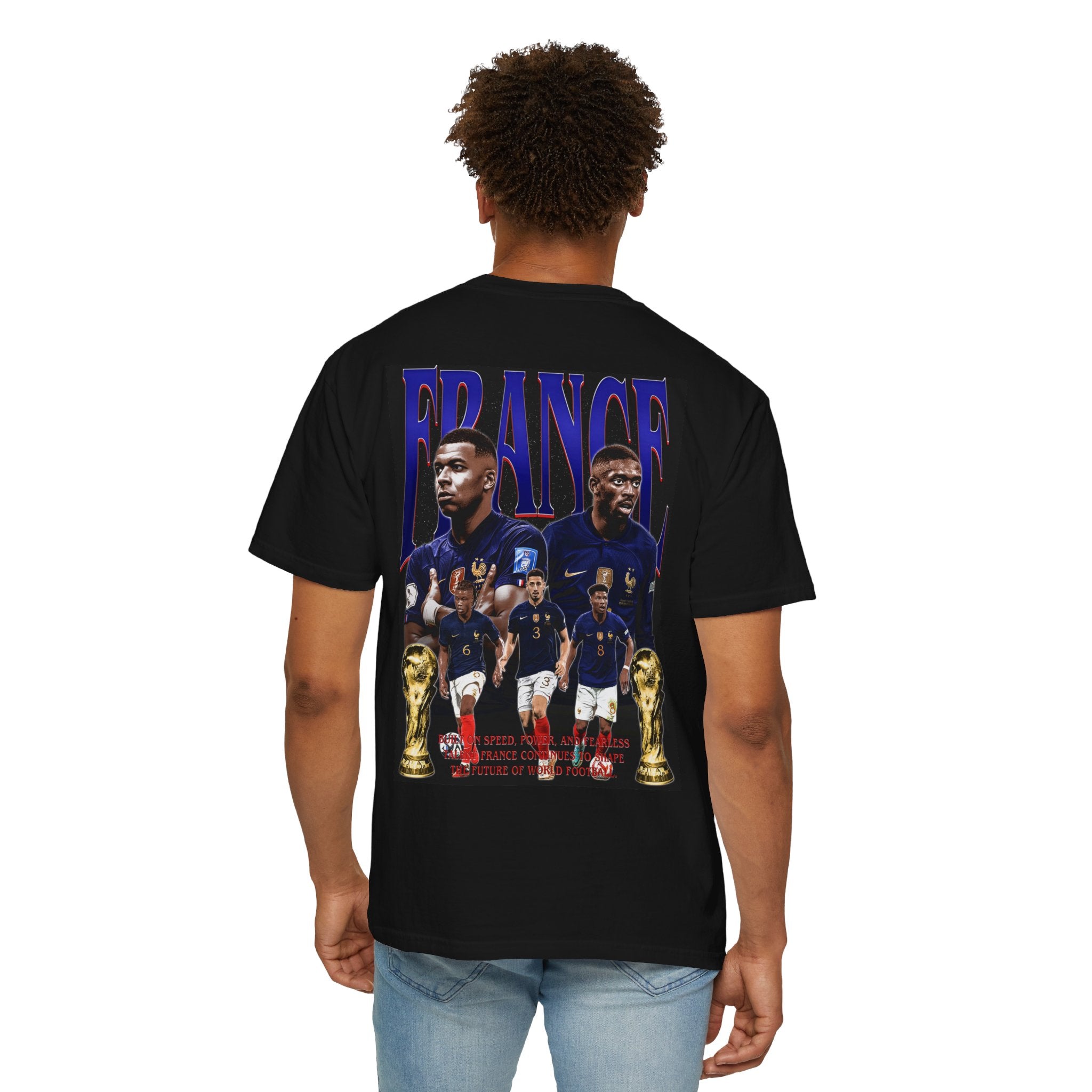 France World Cup T-Shirt - Back Design