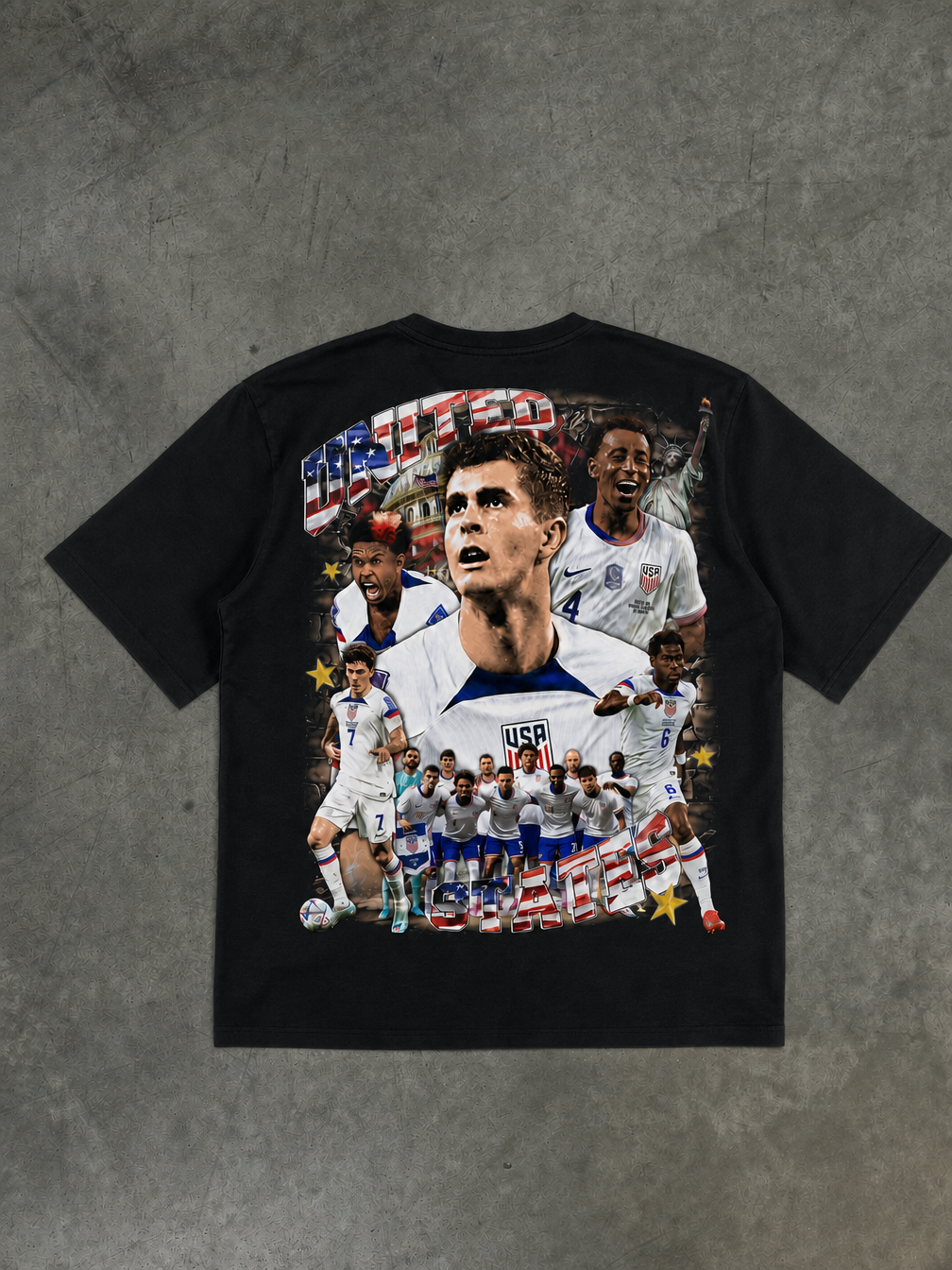 USA World Cup T-Shirt - Back Design