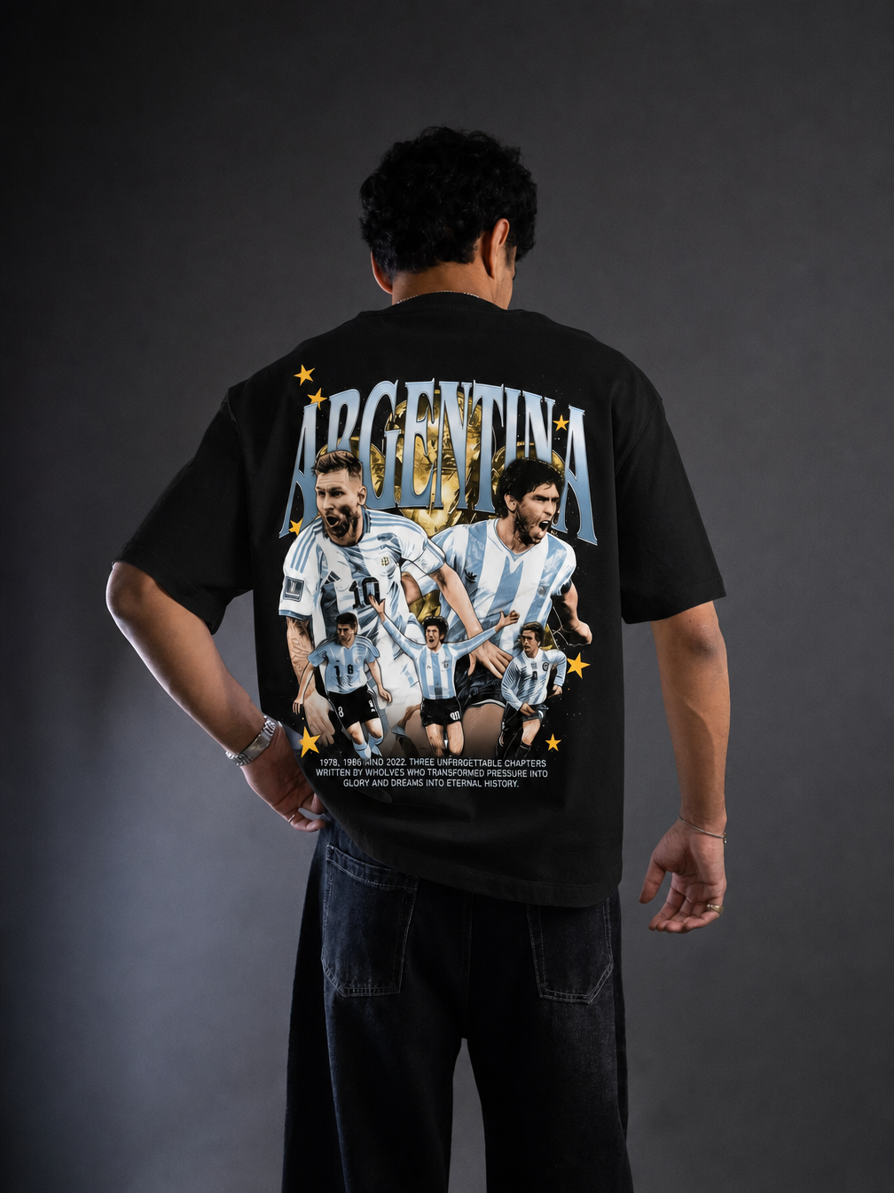 Argentina World Cup T-Shirt - Back Design