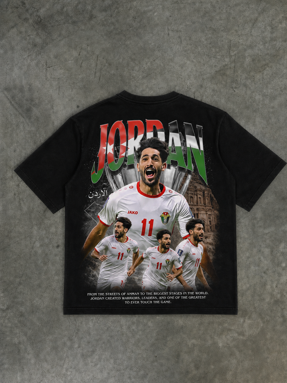 Jordan World Cup T-Shirt - Back Design