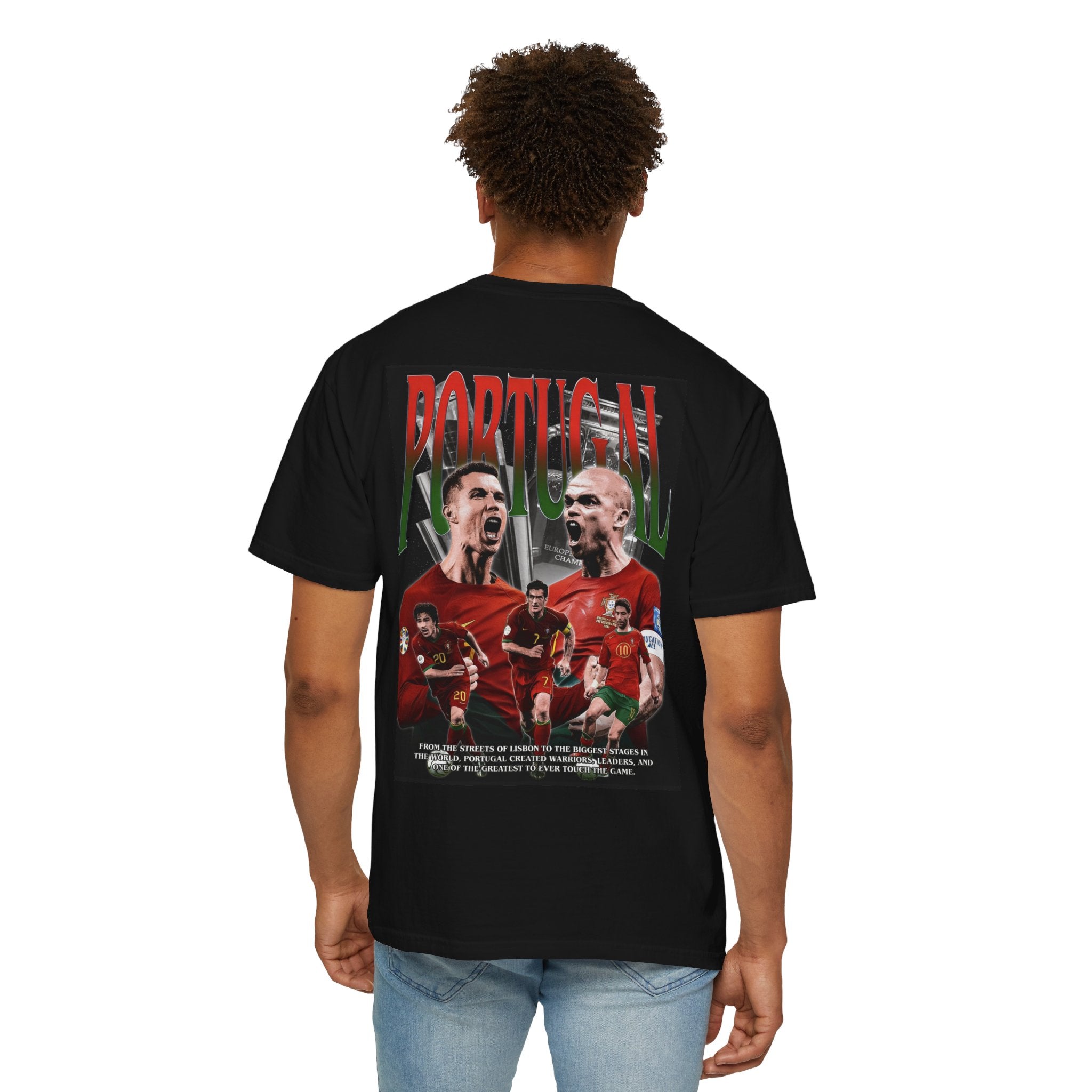 Portugal World Cup T-Shirt - Back Design