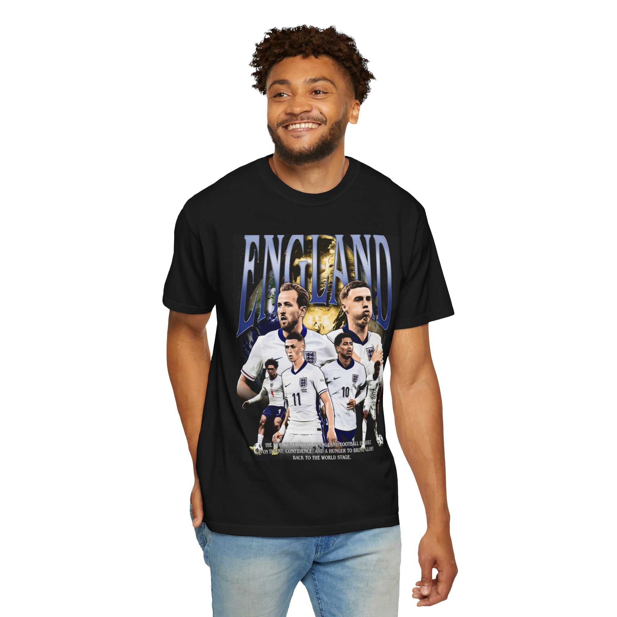 England Football Players Graphic T-Shirt — Lioncrest Team Soccer Tee