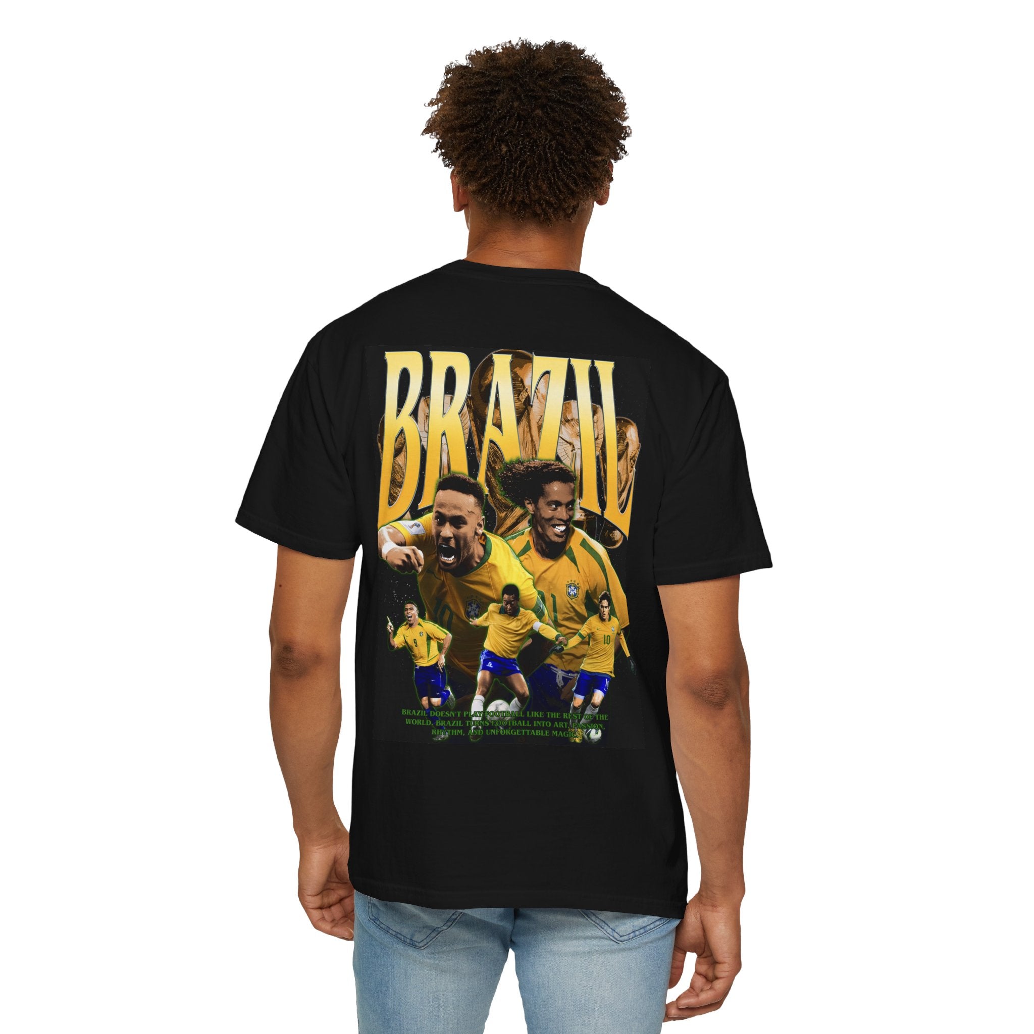 Brazil World Cup T-Shirt - Back Design