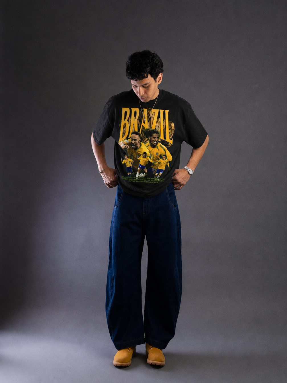 Brazil World Cup T-Shirt - Front Design